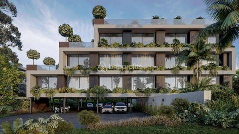 Luxury Apartments in Canggu – Pererenan: Premium Living and Investment Opportunity, 43 mt2, 1 bedrooms